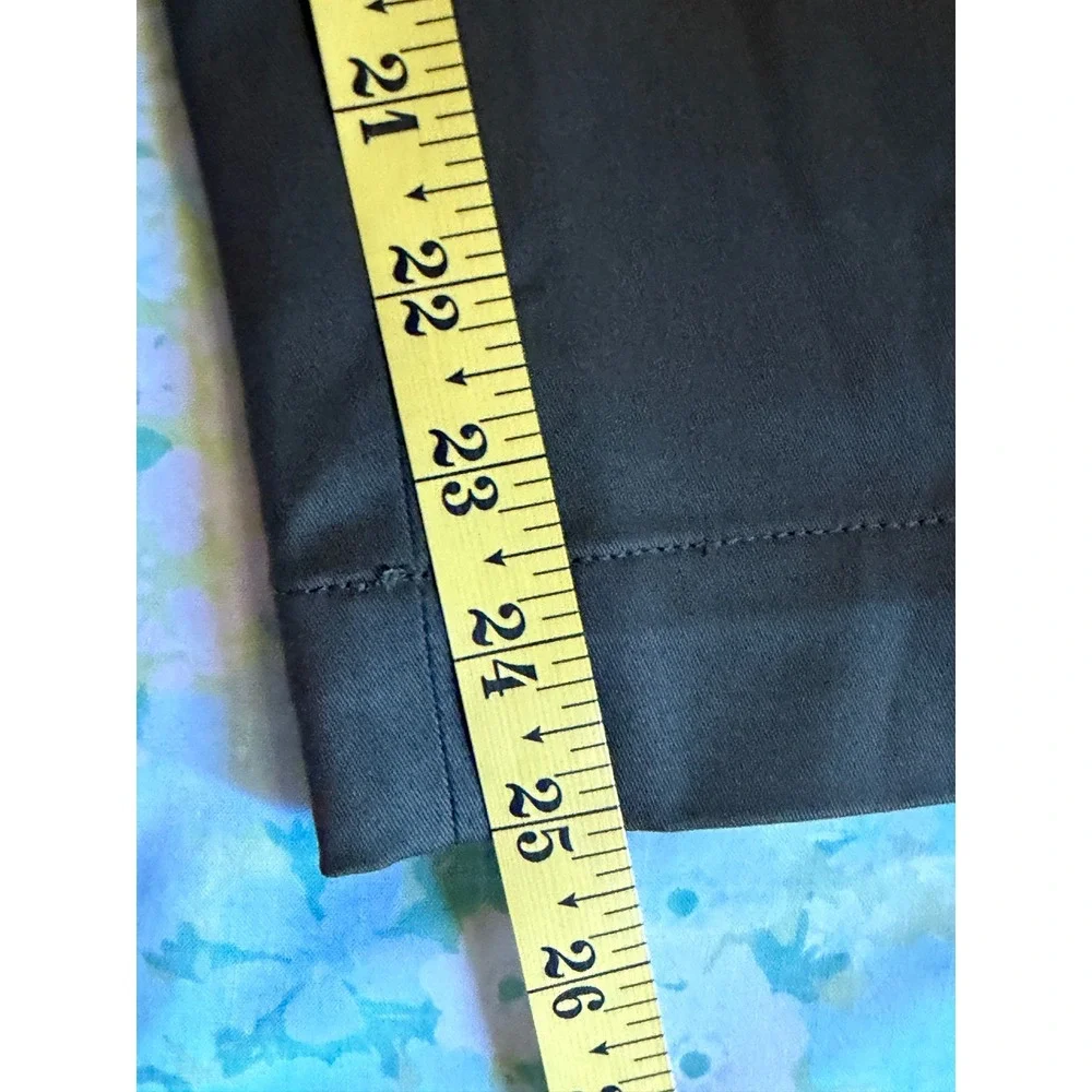 Banana Republic | 2024 Cruz Pleated Wide-Leg Chino 4P Olive Green High Rise Pant